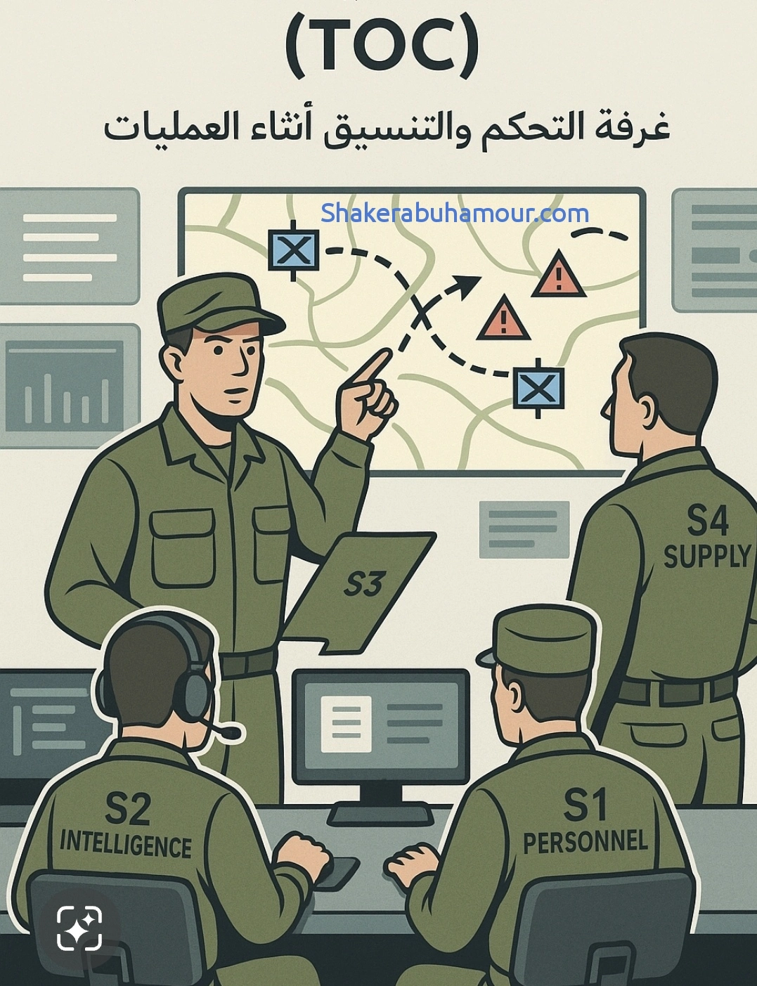 ركن عمليات كتيبة عسكرية