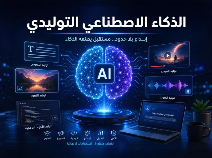 كيف يعمل الذكاء الاصطناعي التوليدي
