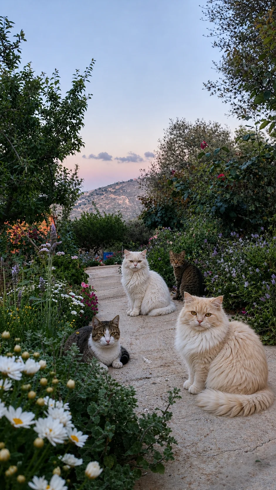 صورة طبيعية في بلدة الوسية